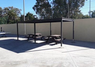 Instalación Pérgola en Parque Secundino Delgado
