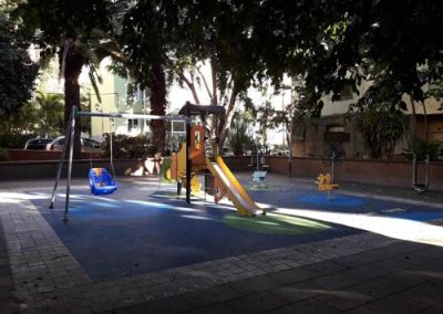 Parque infantil de la Plaza de la Victoria